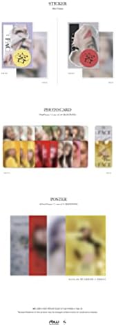 סולארי - 容: Face [Persona ver.] אלבום+היתרונות מוגבלים מראש+Bolsvos K -Pop Ebook, 3EA BOLSVOS מדבקות
